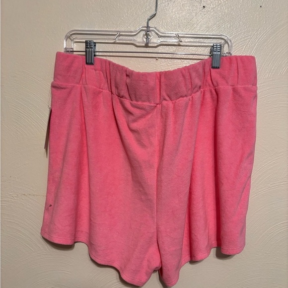 Juicy Couture Vibrant Pink Terry Athletic Shorts - Picture 7 of 7